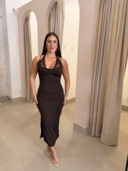 Vestido mia marron