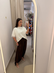 Pantalon globo semitransparente/REPOSICION