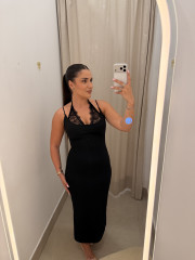 vestido mia negro
