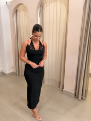vestido mia negro