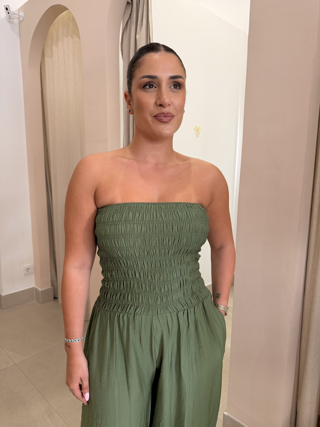Mono noelia verde