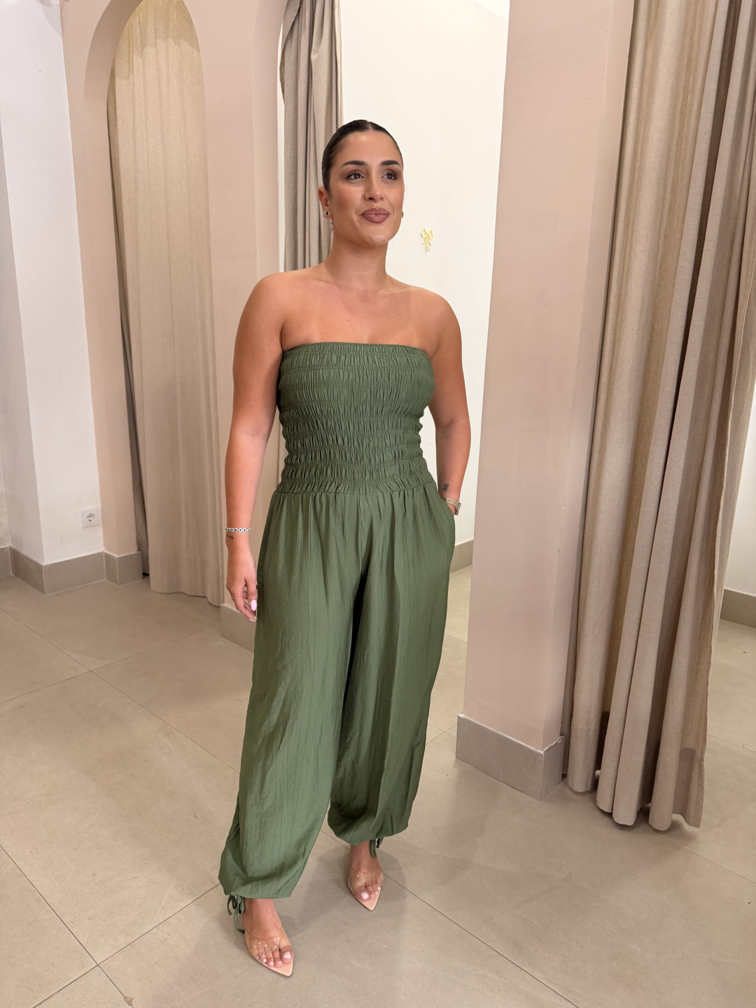 Mono noelia verde