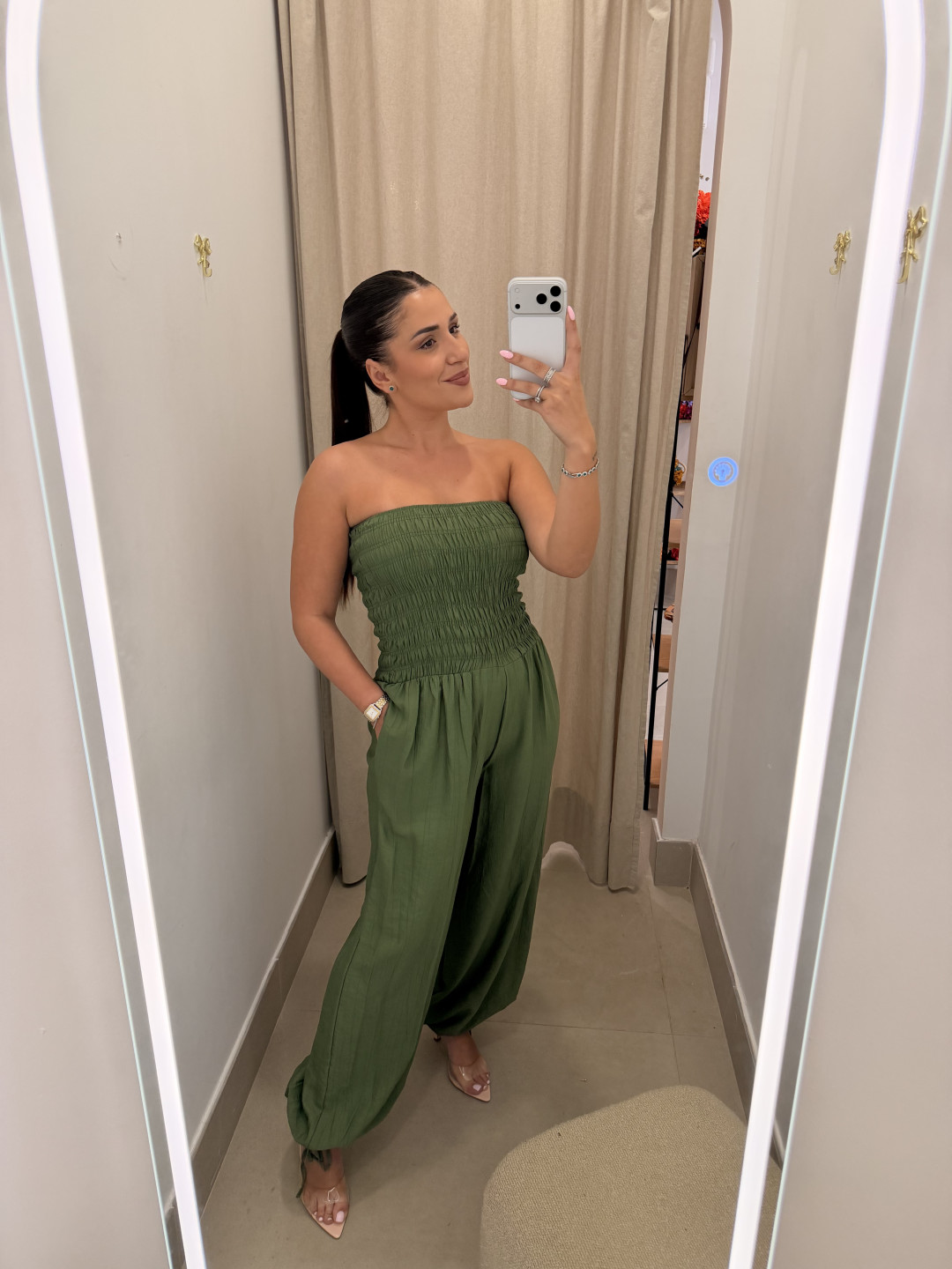 Mono noelia verde