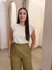 Pantalon detalle pañuelo