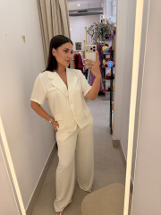 Conjunto Carmen crema