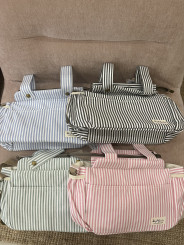 Bolso de bebe rayas (Tela)