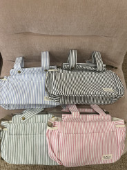 Bolso de bebe rayas (Tela)