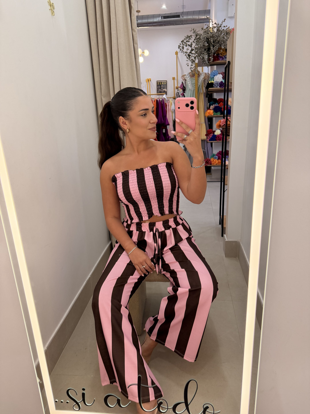 conjunto rayas