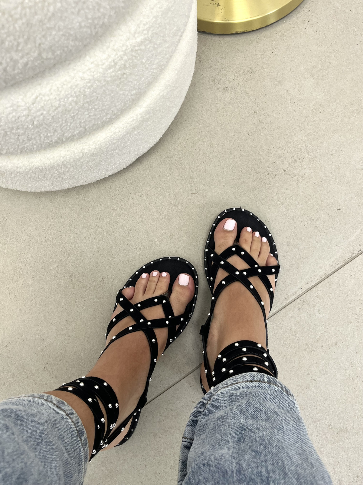 sandalia Maria negra
