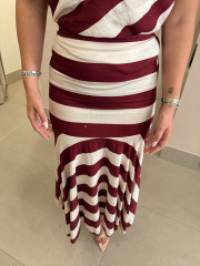 Falda raya