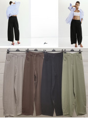 Pantalon sara lino