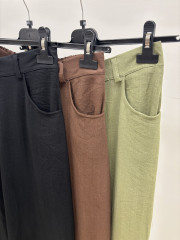 Pantalon sara lino