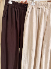 Pantalon globo detalle lazada