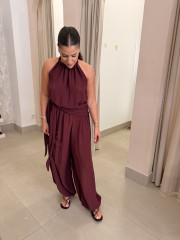 Pantalon bambula detalle brillo