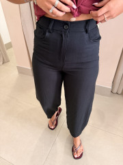 Pantalon sara lino