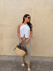 Pantalon sara lino