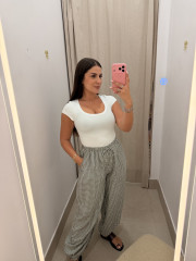Pantalon vichy estilo boho