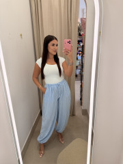 Pantalon vichy colores pasteles