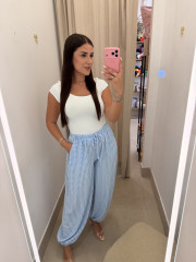Pantalon vichy colores pasteles