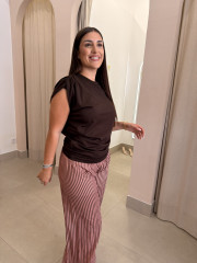 pantalon ancho rayas
