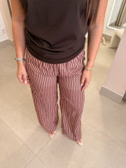 pantalon ancho rayas