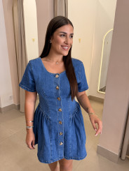 Vestido vaquero detalle botones