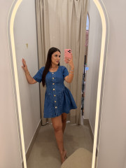 Vestido vaquero detalle botones