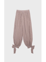 pantalon globo cuadros