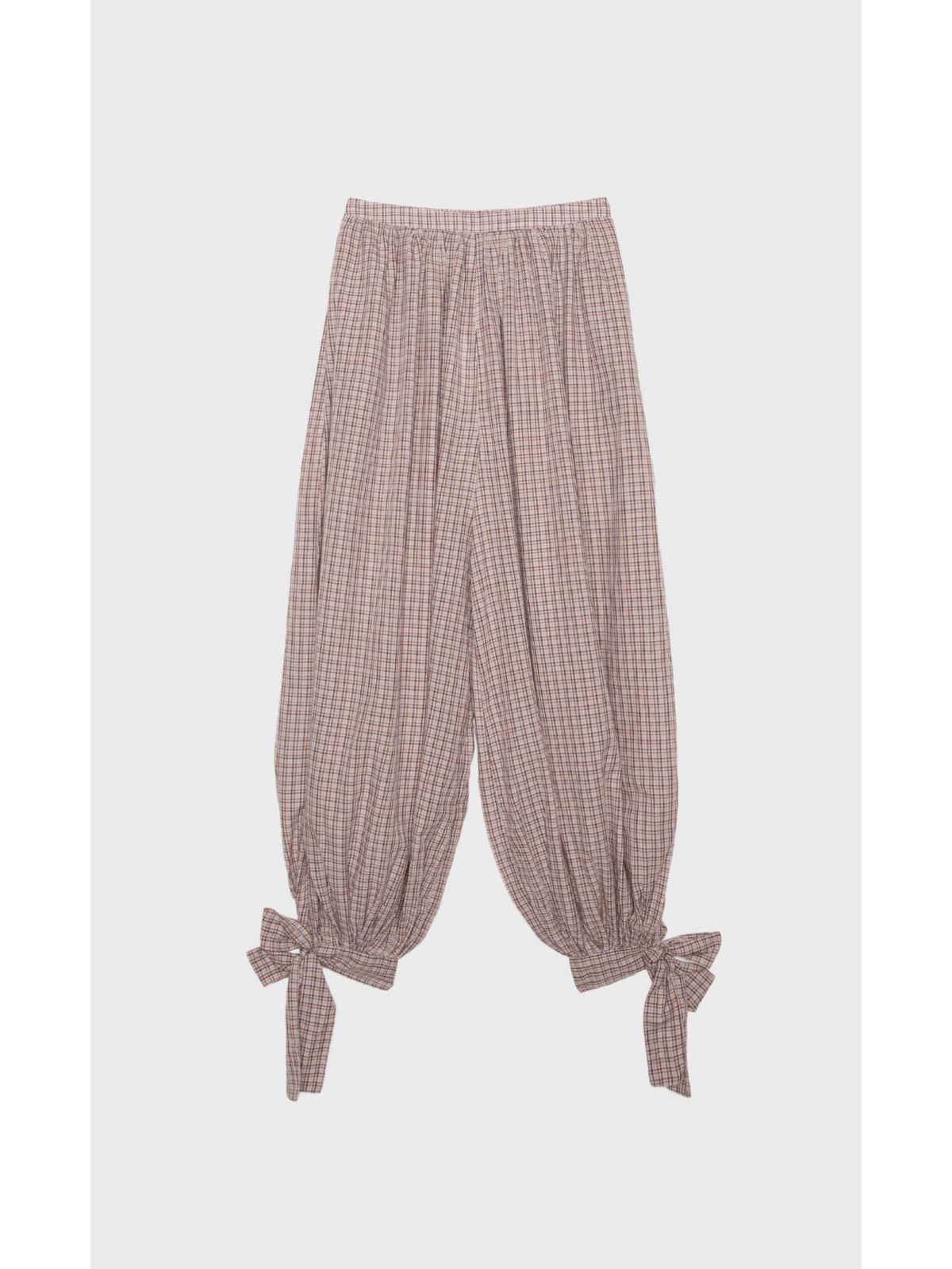 pantalon globo cuadros