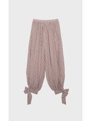 pantalon globo cuadros