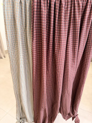 pantalon globo cuadros