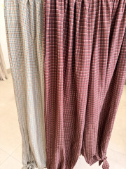 pantalon globo cuadros