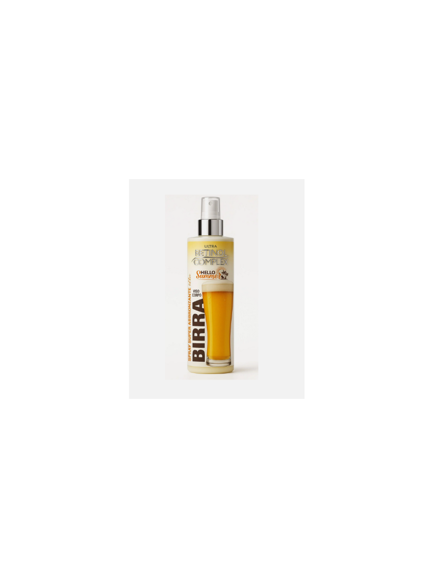 SPRAY DE CERVEZA SUPER BRONCEADOR 200ml. RETINOL COMPLEX