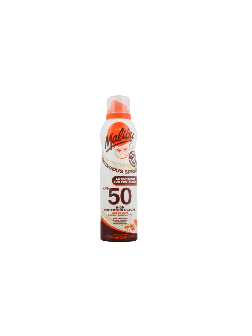 SPRAY PROTECCION SOLAR SPF 50 MALIBU