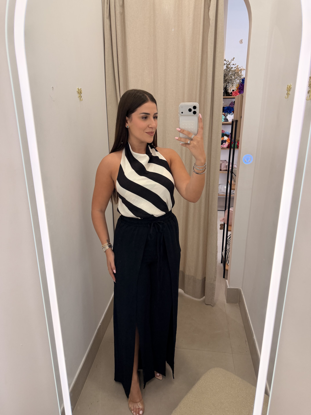 Pantalon tipo pareo