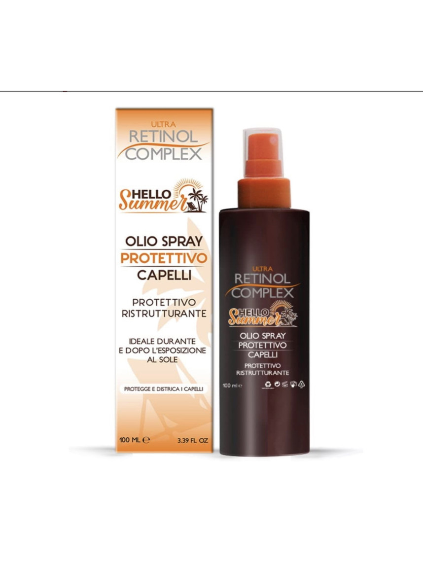 Protector solar ACEITE SPRAY CABELLO RETINOL COMPLEX