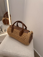 Bolso bowling marron