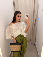 Top hilo blanco