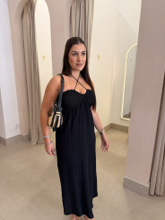 vestido detalle crochet
