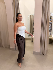 Pantalon detalle lazos