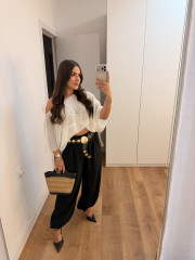 Pantalon detalle lazos