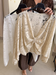 Blusa nudo encaje