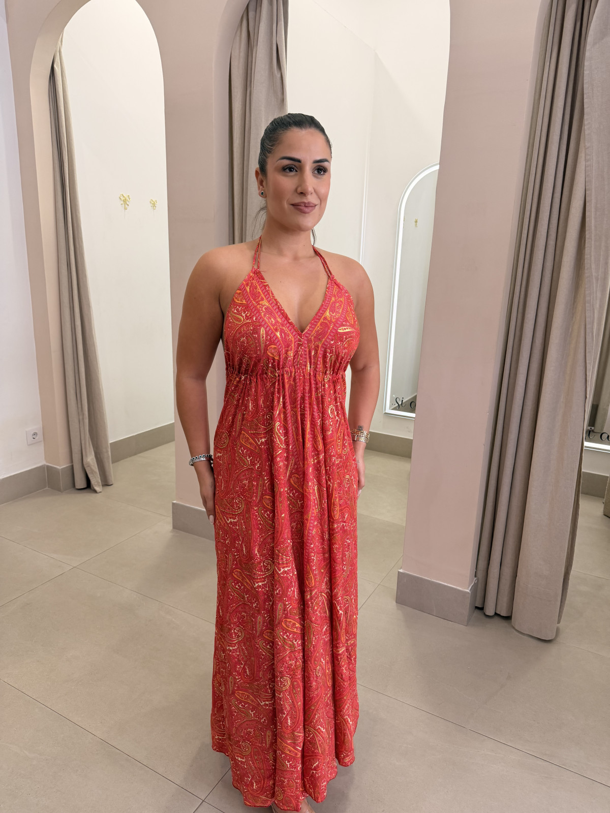 Vestido indio 5071