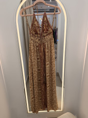 vestido indio detalle espejos