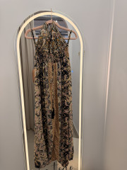 vestido indio detalle espejos