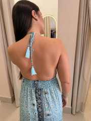 vestido indio detalle espejos