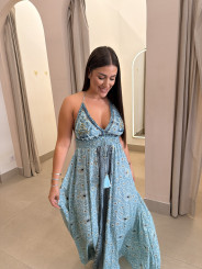 vestido indio detalle espejos