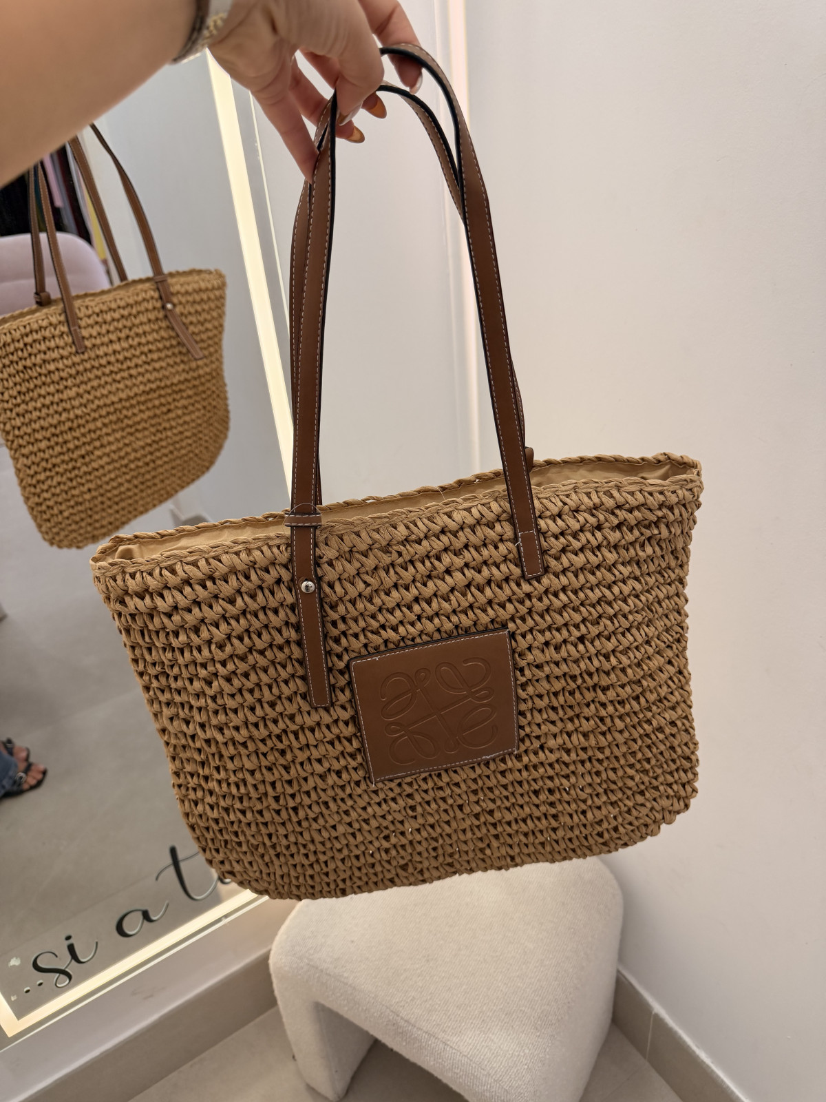 Bolso rafia LW