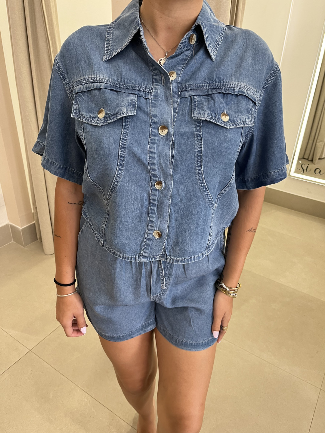 total look denim