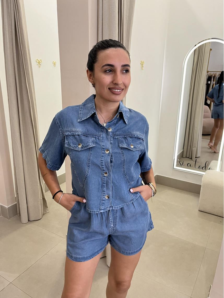 total look denim